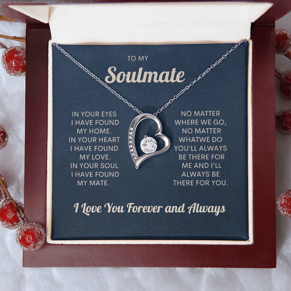 To My Soulmate  | Forever Love Necklace