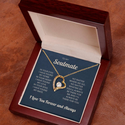 To My Soulmate  | Forever Love Necklace