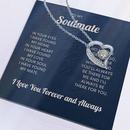 To My Soulmate  | Forever Love Necklace