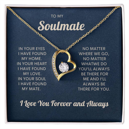 To My Soulmate  | Forever Love Necklace