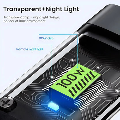 3-in-1 Luminous Fast Charger