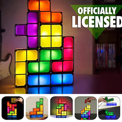 Stackable LED Puzzle Night Light