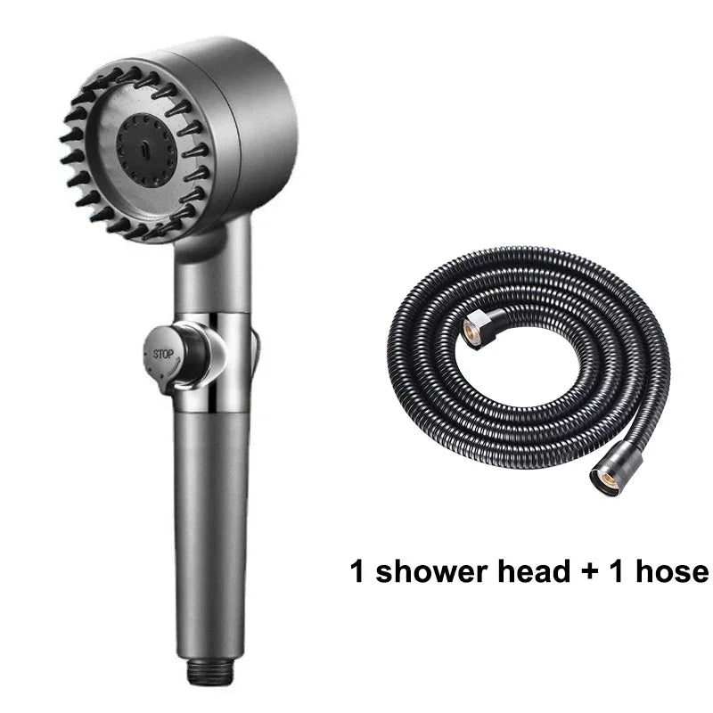 3 Mode High-Pressure Shower Head