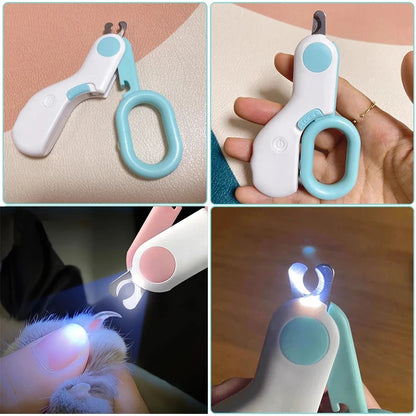 Smart LED Pet Nail Clipper